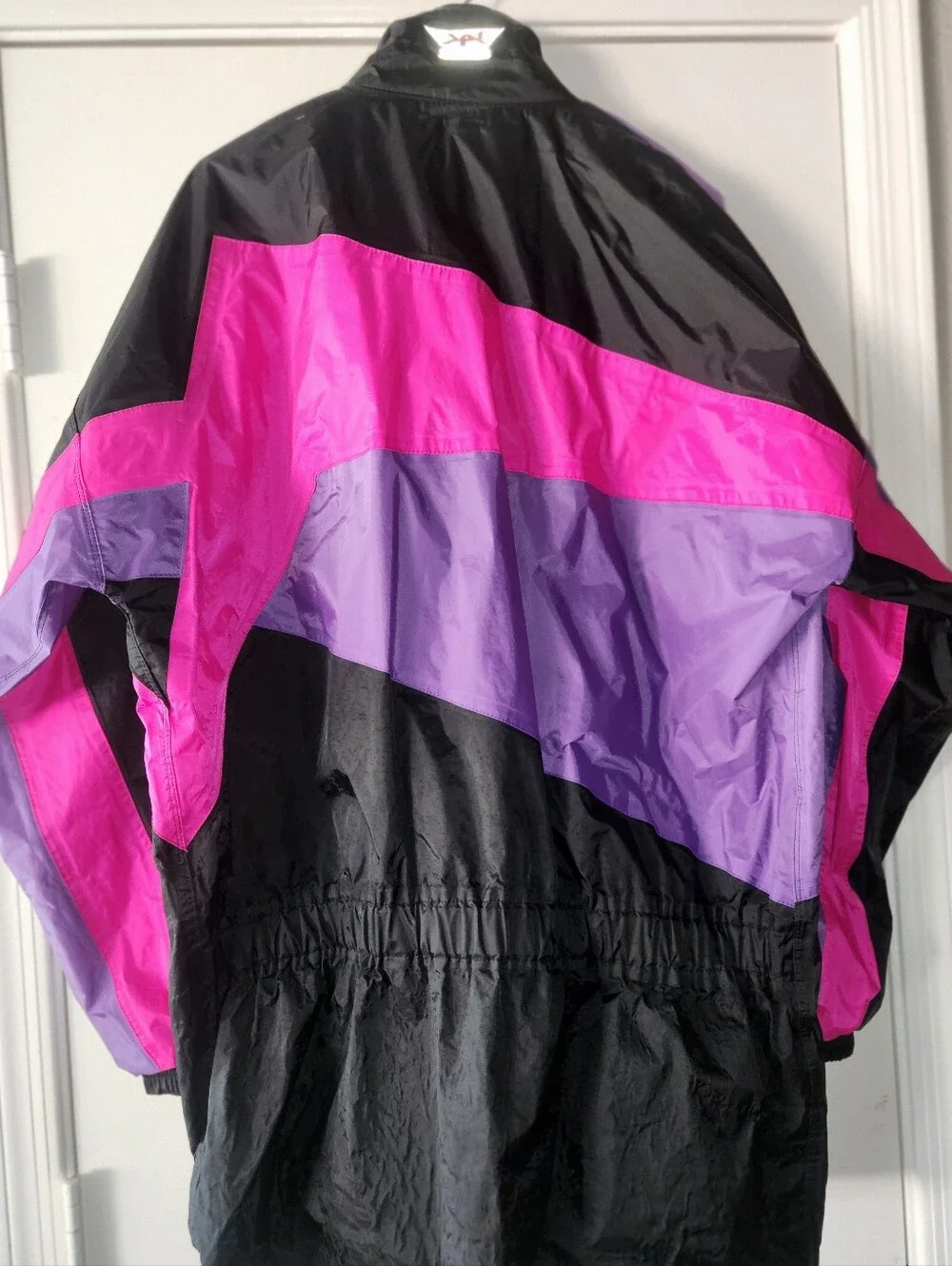 FieldSheer Motorcycle Vintage Jacket Black Purple Pink Men's XXL EUC $45 - Picture 3 of 8